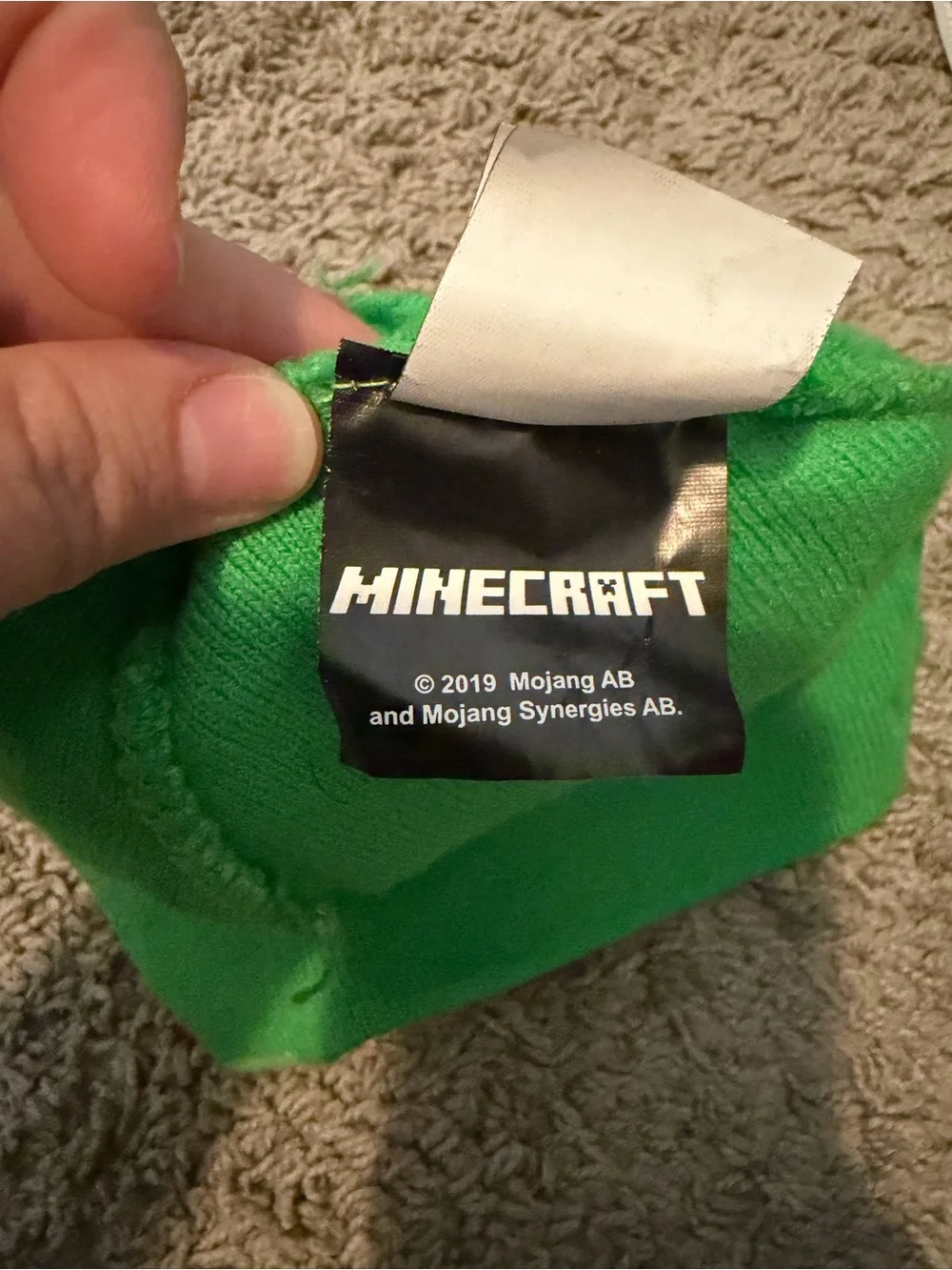 Minecraft official green